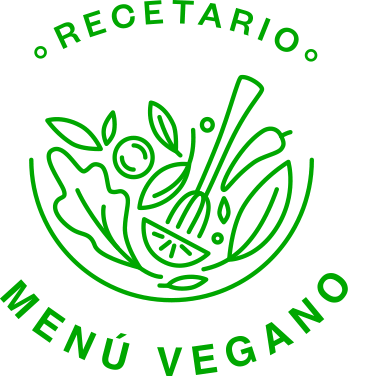 Recetario Menú vegano